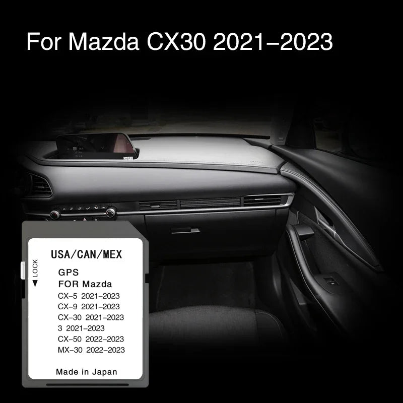 Mazda CX30 Map SD Card 2021 2023 &ndash; Canada Mexico Update CHINA / for Mazda CX30 2022