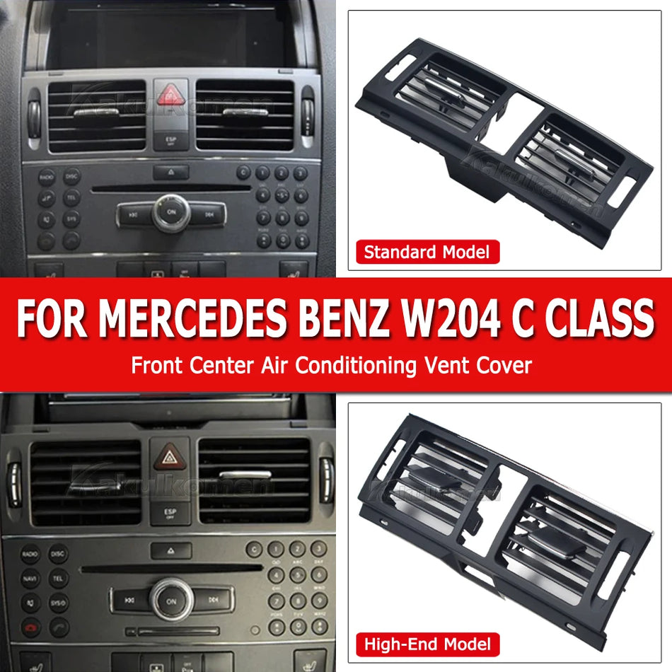 Panou de ieșire pentru grila de ventilație a aerului condiționat pentru Mercedes-Benz W204 Clasa C