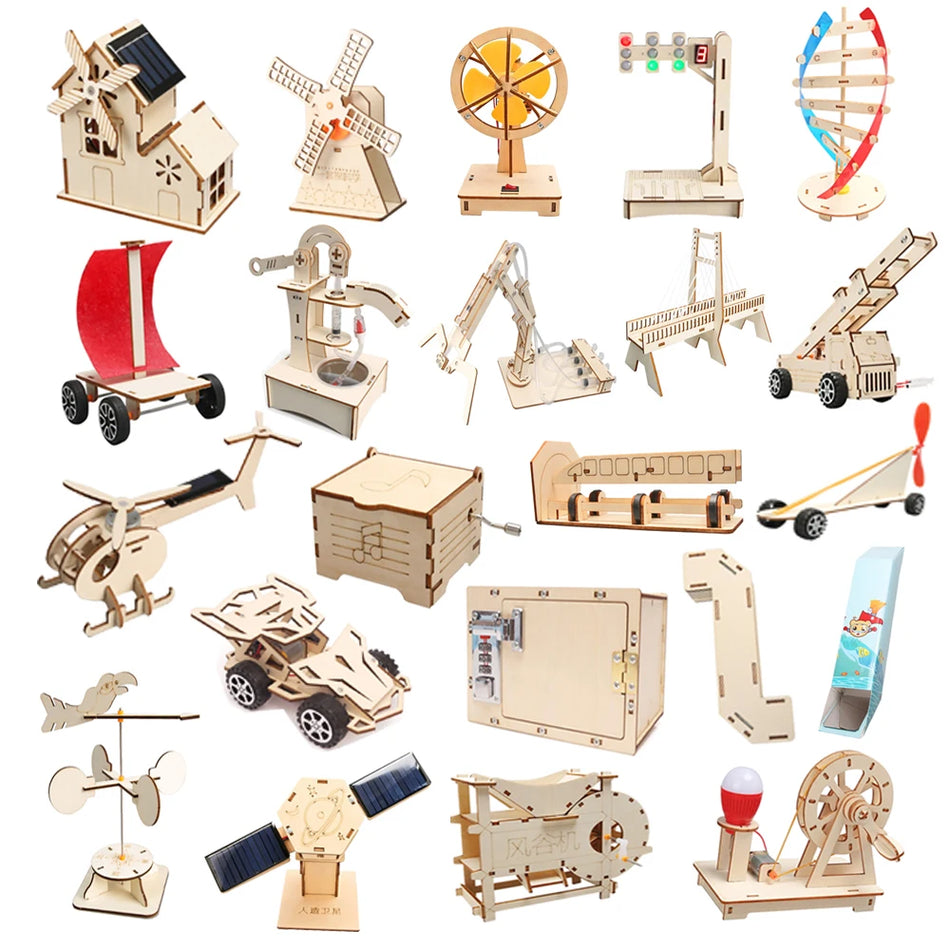 STEM Educational Science Experiment Craft Kit for Kids &ndash; DIY Assembly and Technology Project