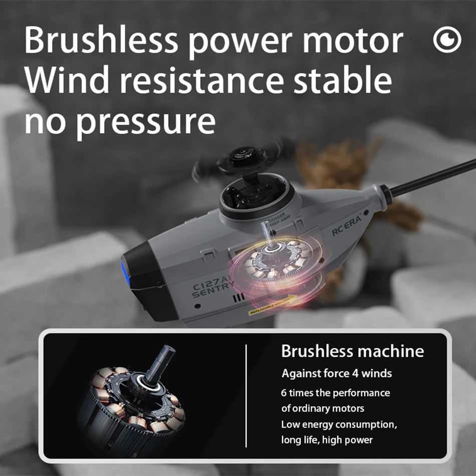 RC ERA C127AI Helicopter &ndash; 1080P Aerial Photography