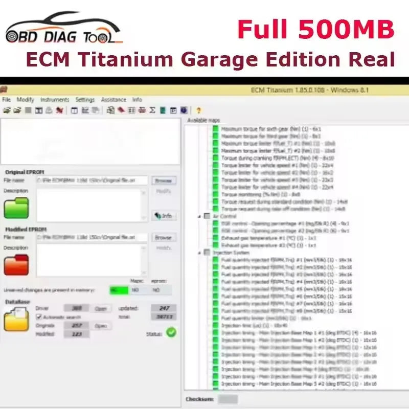 Инструмент ECU Chip Titanium Edition с 500MB Ksuite для Kess V5.017 Ktag 2.25