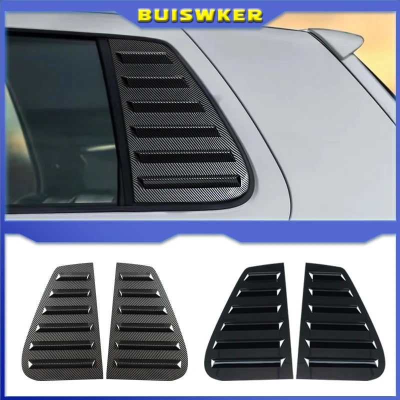 VW Golf 4 MK4 Achterzijruit Louver Trim Set 2 Stukken