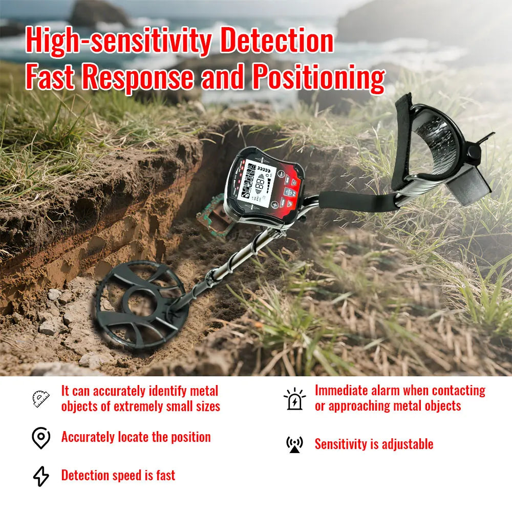 MD-8020 Metal Detector &ndash; High Accuracy Waterproof Coil