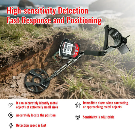 MD-8020 Metal Detector &ndash; High Accuracy Waterproof Coil