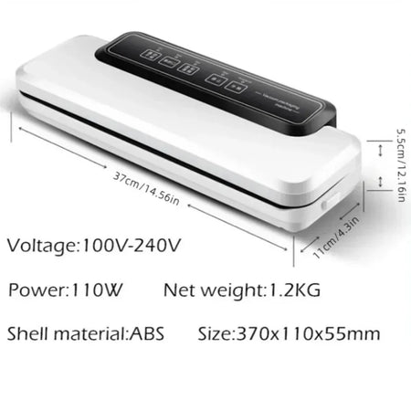 Electric Vacuum Sealing Machine - Dry And Moist Modes