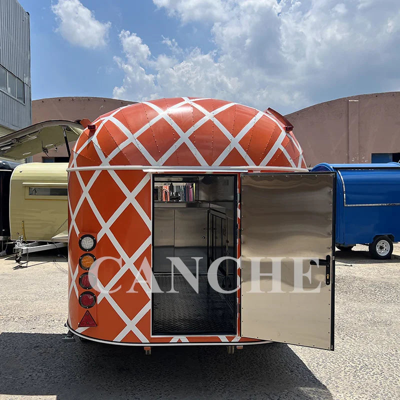 CC-AC1 &ndash; Stainless Steel Mobile Food Trailer for Catering