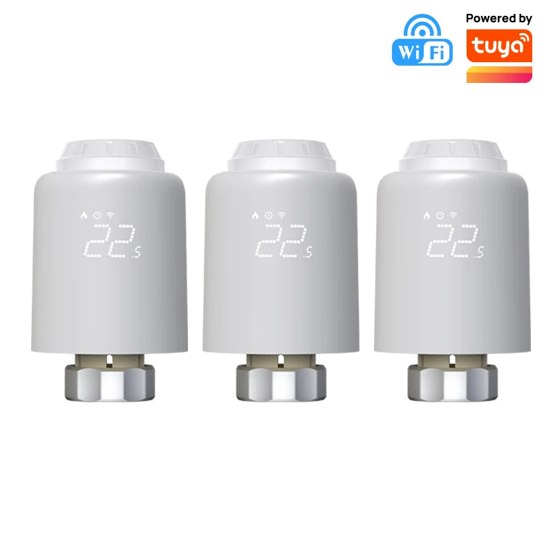 Tuya TRV603 TRV604 Smart Radiator Valve &ndash; No Gateway Needed 3PCS TRV603