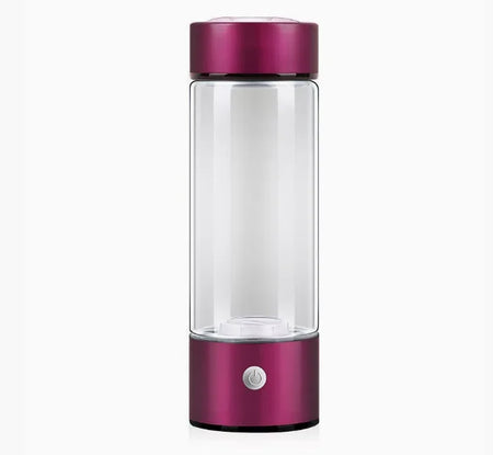 Hydrogen Water Bottle Ionizer &ndash; Rechargeable Health Cup Purple