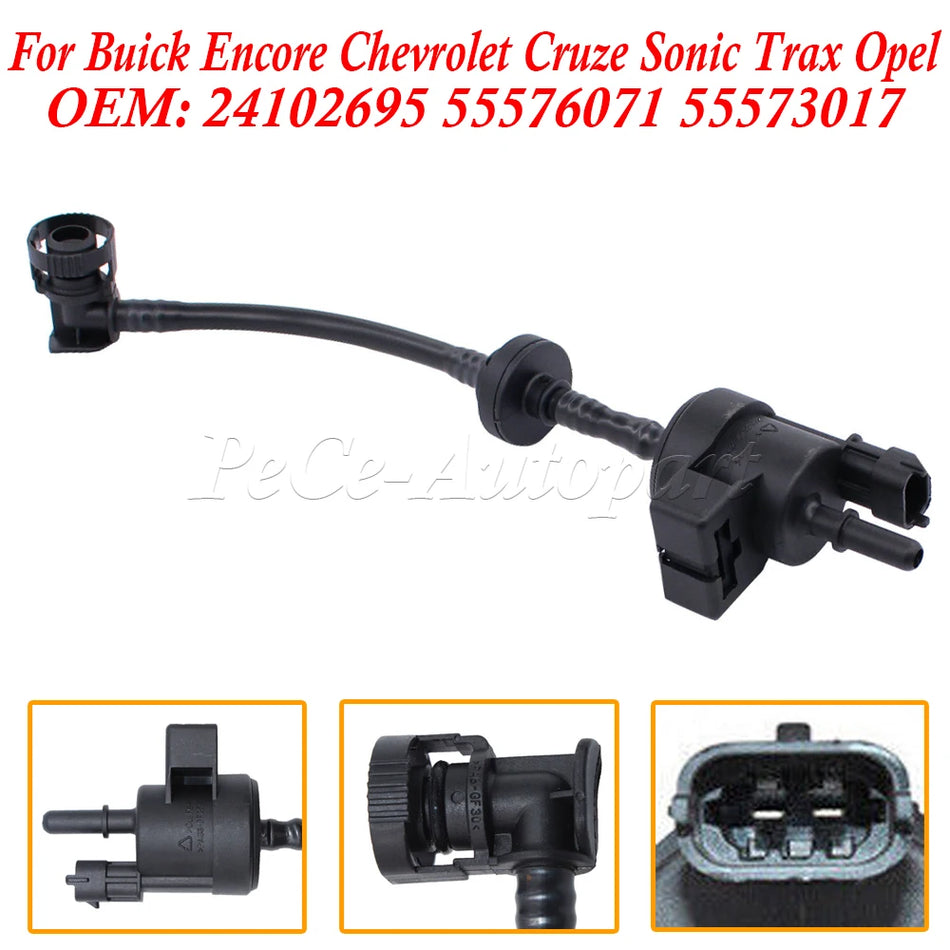 Válvula solenoide de purga del cánister para Buick Chevrolet Opel Encore Cruze 55576071
