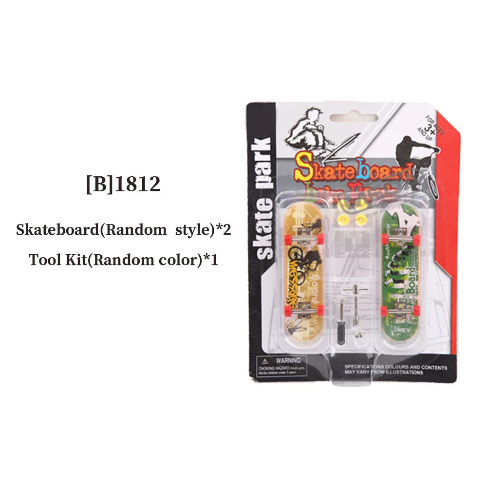 DIY Finger Skatepark 6-in-1 Set &ndash; Ultimate Stunt Practice 1812