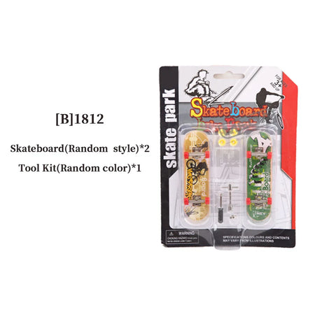 DIY Finger Skatepark 6-in-1 Set &ndash; Ultimate Stunt Practice 1812