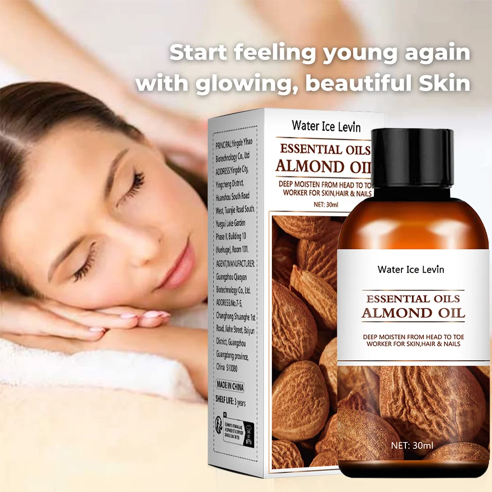Pure Natural Almond Essential Oil &ndash; Nourishing Skin Care and Relaxation