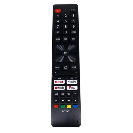NEW SH-V12 For Sharp AQUOS TV Remote control 55GP6765ES 32FH8EA by InterCyprus Trading Ltd