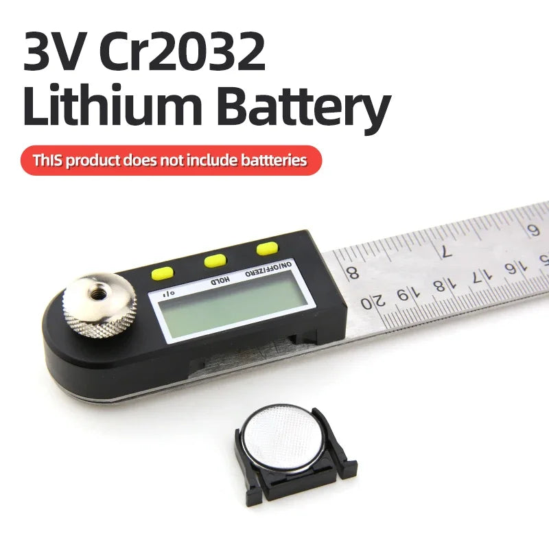 Goniometer Protractor Digital Gauge 360 - High Accuracy
