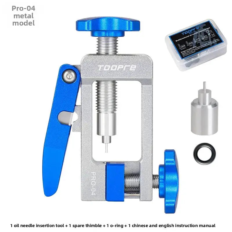 New TOOPRE Mountain Bike Oil Needle Installation Tool T-head Five-line Body Compression Ring Insertion Tool Oil Tube Cutting by InterCyprus Trading Ltd