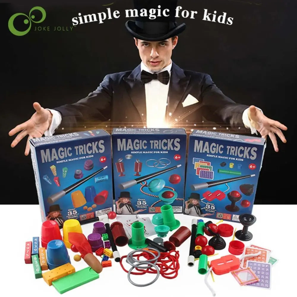 Puzzle Simple Magic Prop Kit &ndash; Beginner Tricks Manual