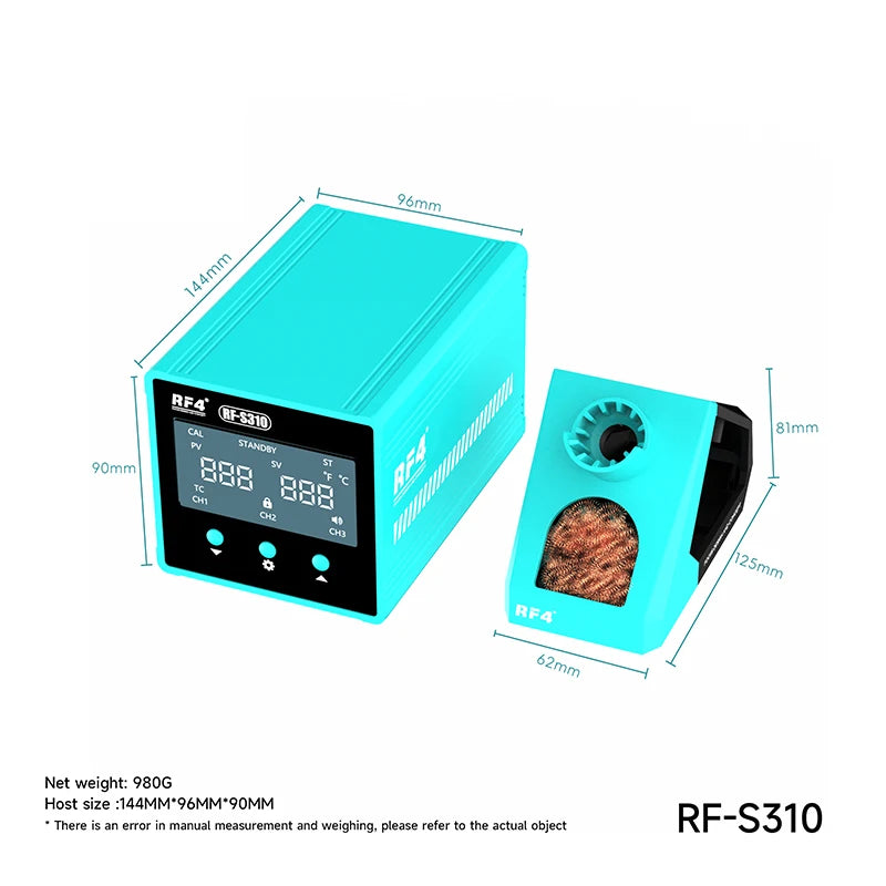 RF-S210 RF-S310 Soldering Station &ndash; Rapid Heating System