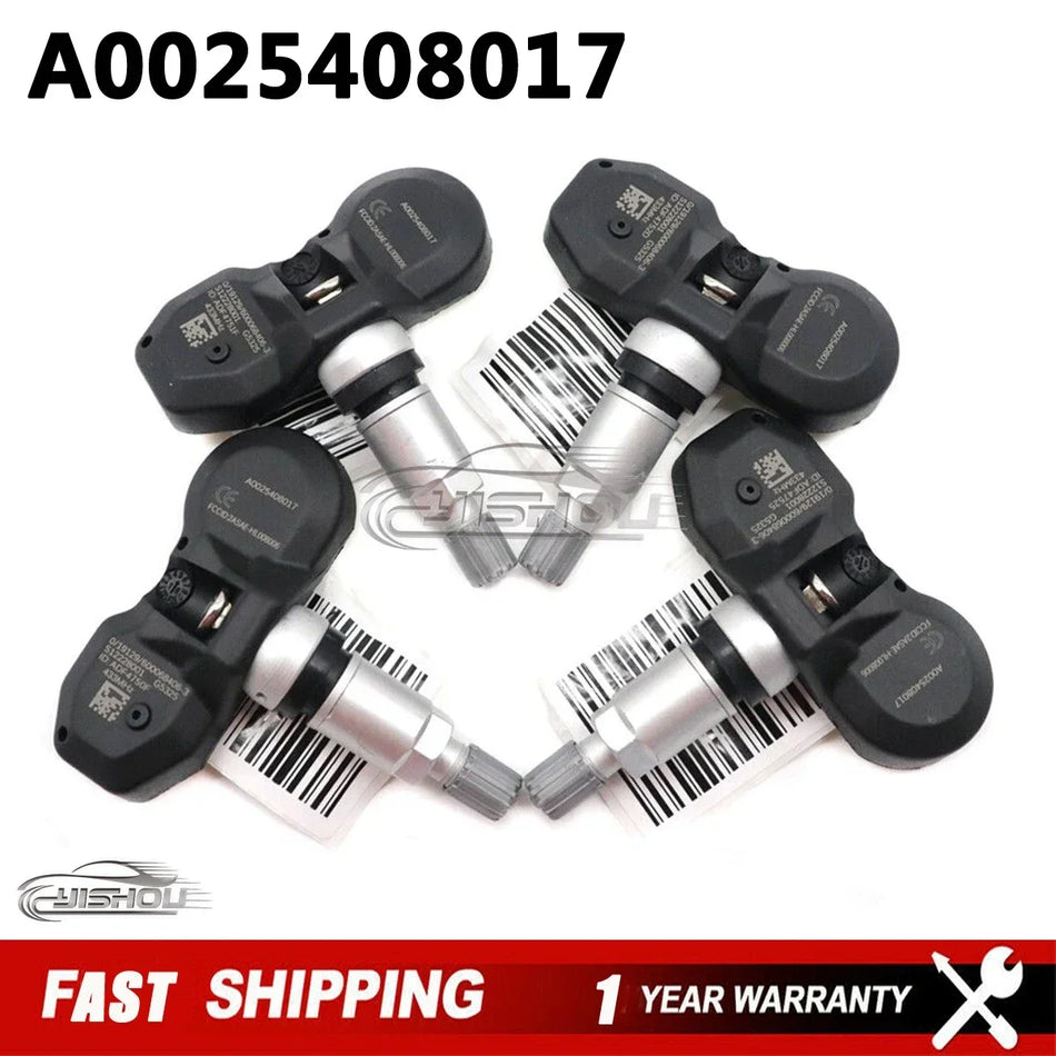 Сензор за налягане в гумите TPMS за Mercedes-Benz C250, E350, GLK350, ML-Class 433MHz