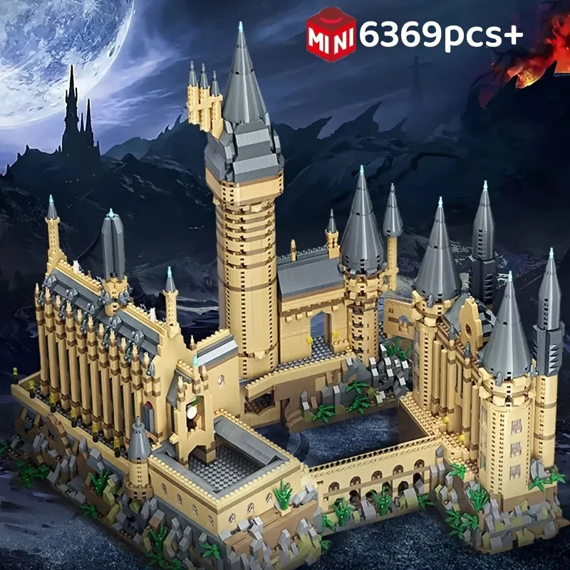 Micro Bricks City Medieval Magic Castle Model &ndash; Fun For Kids no light