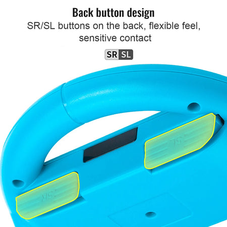 2Pcs Joy-Con Wheel for Nintendo Switch OLED &ndash; Ergonomic Racing Game Controller Grip