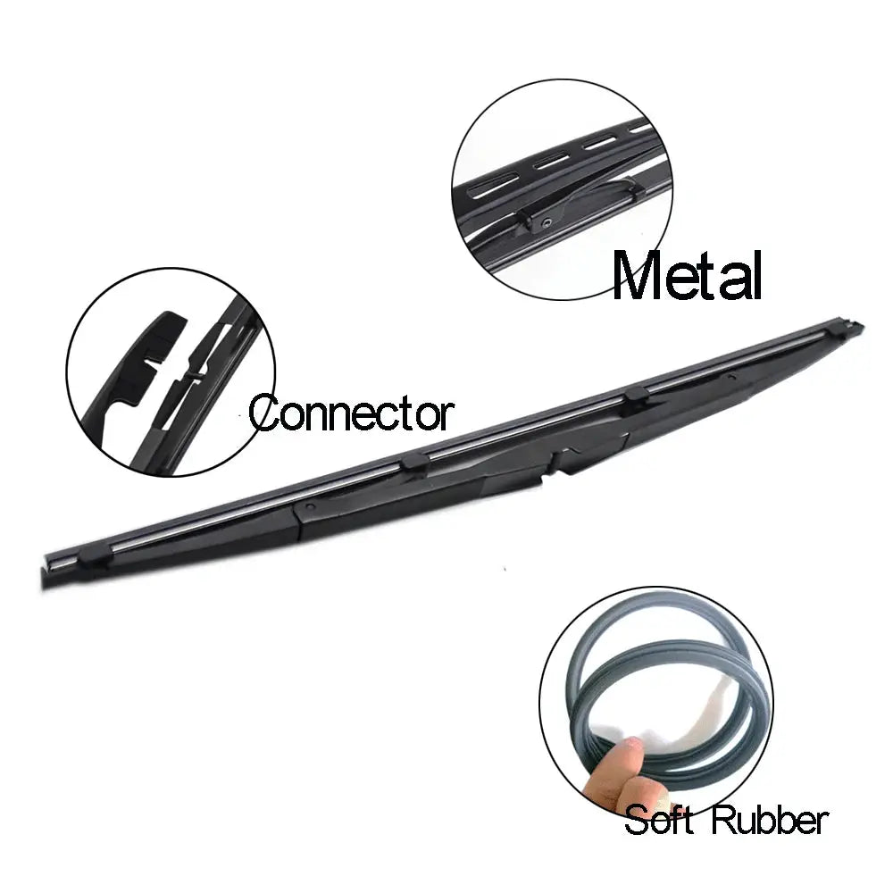Car Windshield Windscreen Wiper Blades For Volvo V50 Wagon 2007 2008 2009 2010 2011 2012 2013 Front Rear Window Wiper Blades by InterCyprus Trading Ltd