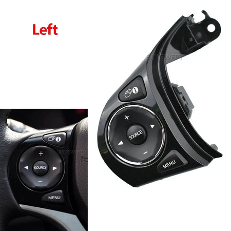 High Quality Left/Right Steering Wheel Switch Cruise Control Button 35880-TR6-A01 For Honda Jade Civic 2012 2013 2014 2015 by InterCyprus Trading Ltd