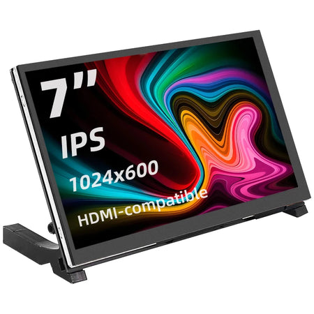 7 Inch Portable IPS LCD Touch Screen Monitor for Raspberry Pi &amp; PC