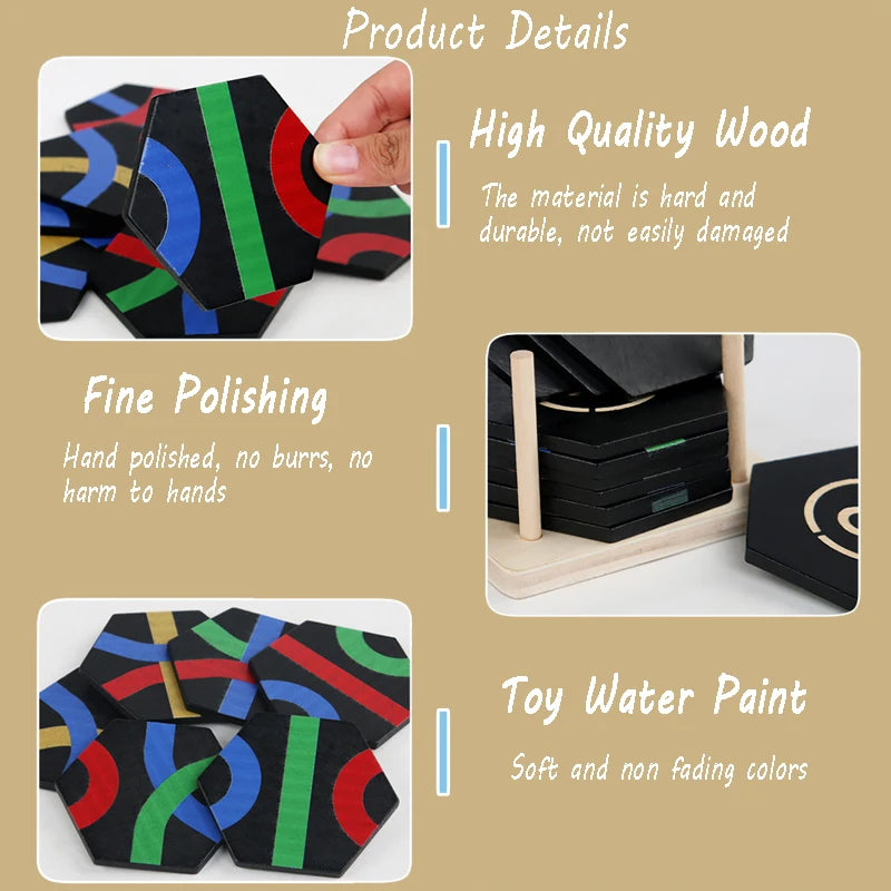 Kid Thinking Challenge Puzzle Game - Montessori Learning