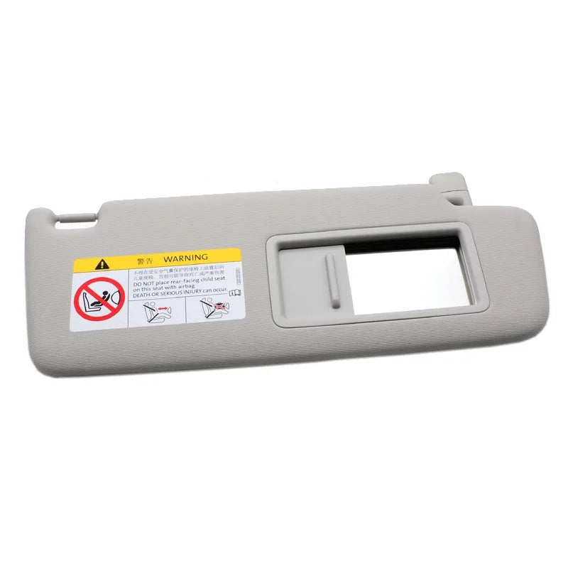 Gray Front Sun Visor Panel Makeup Mirror Light &ndash; Enhanced Visibility for Makeup Touch-Ups Right 5GG857552