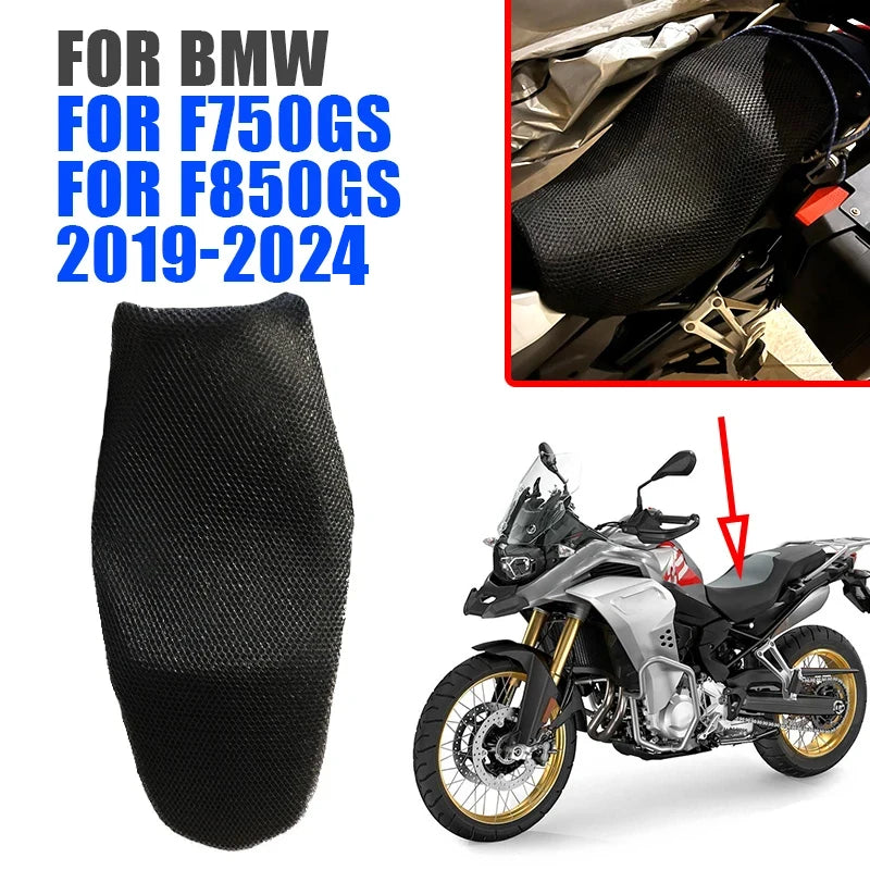 BMW F850GS in F750GS prevleka za sedežno blazino z zračnim mrežastim materialom
