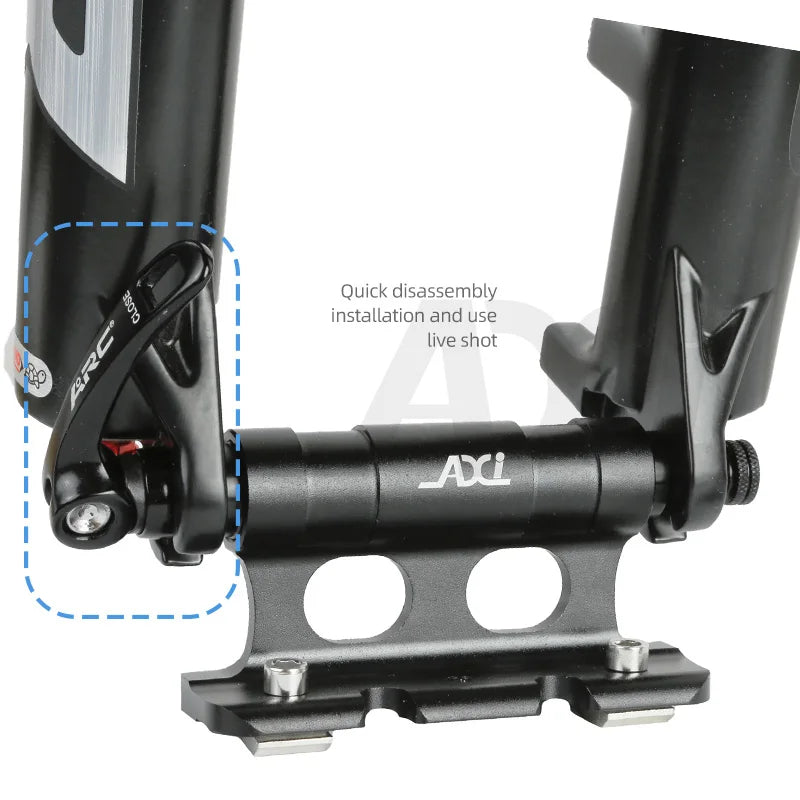 AXI Bike Fork Roof Rack &ndash; Quick Release Thru Axle MTB Mount