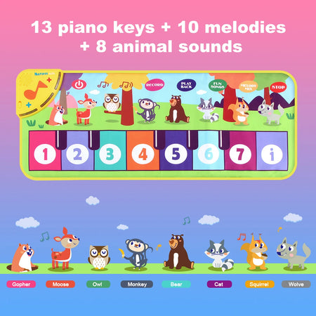 Music Piano Dance Mat &ndash; Educational Fun with Animal Sounds