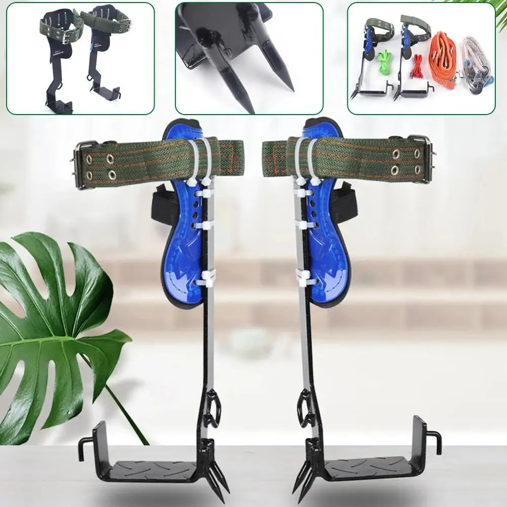 Climbing Tree Gear Set &ndash; 100kg Load Capacity, Steel Spikes