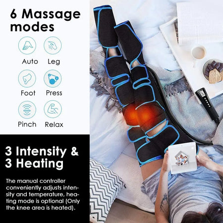 VamsLuna Electric Leg Massager ALC480 &ndash; 6 Modes Relief