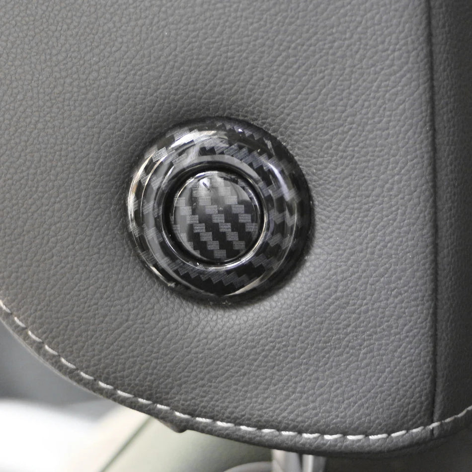 Pokrov za podešavanje naslona prednjih sjedala VW T-Roc od nehrđajućeg čelika, 4 kom.