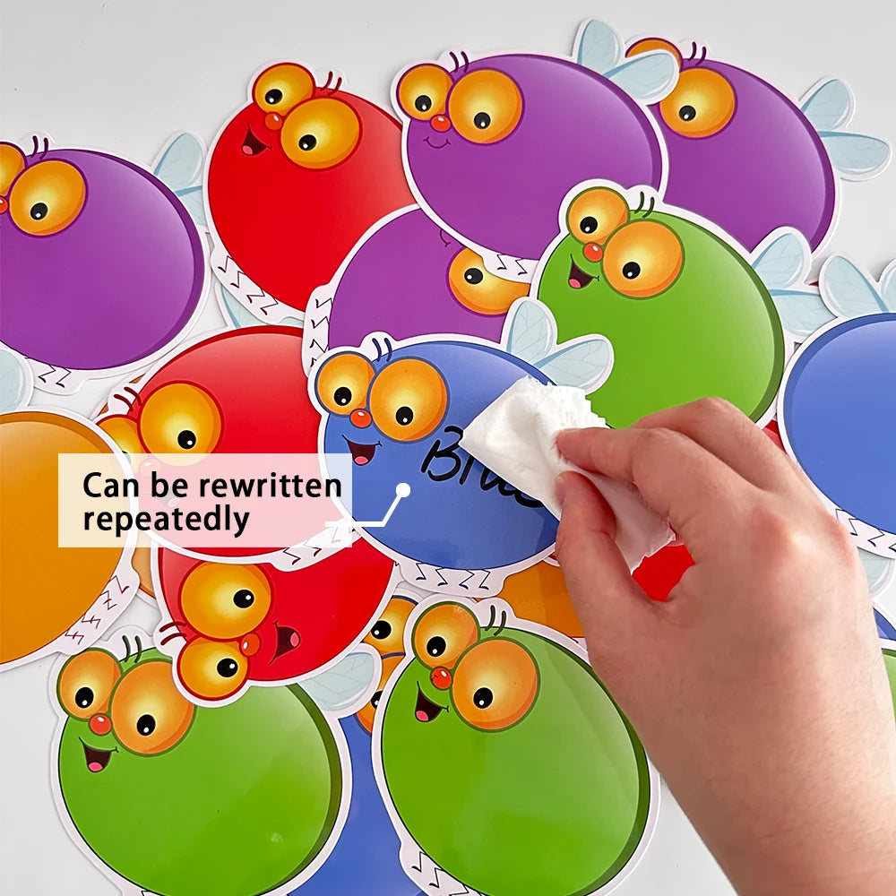 Dry Erasable Fly Cards for Kids - Educational &amp; Fun Learning Set