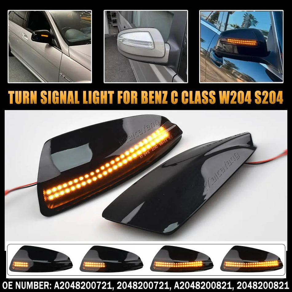 LED dynamická směrová světla zrcátka pro Mercedes-Benz W204 W639 Viano