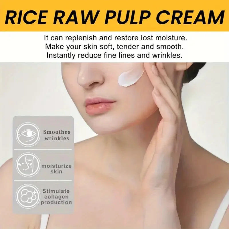 Rice Milk Moisturizing Cream &ndash; Brightening Anti-Aging Formula