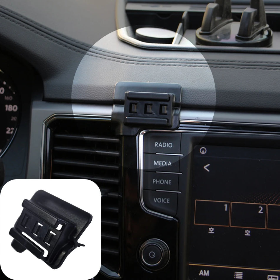 Car Phone Mount With Wireless Charging For Volkswagen VW Atlas 2017-2020
