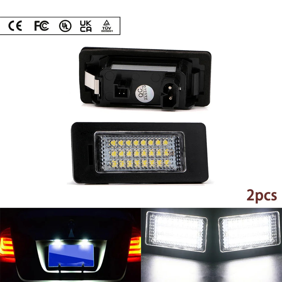 Светлини за номер на BMW X5 24 LED Без грешка за E82 E88 E90 E92 E93 M3