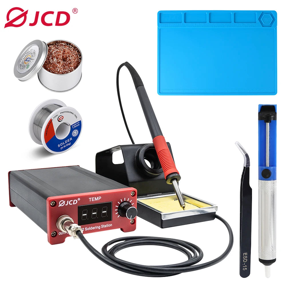 JCD T12 Soldering Station 75W &ndash; Adjustable Temp 100-480 C T12 kit6 / 110v / CHINA