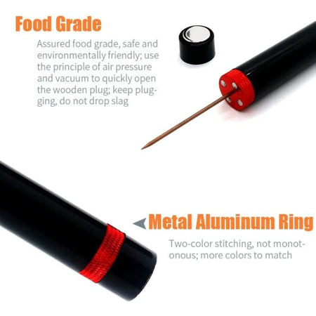 Newest Air Pressure Pump Wine Bottle Opener Portable Stainless Steel Pin Easy Cork Remover Corkscrew for Home Party Wine Lovers