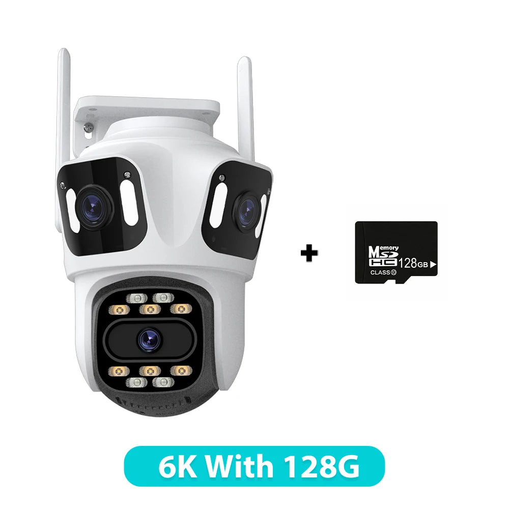 6K HD Outdoor PTZ IP Camera with Auto Tracking