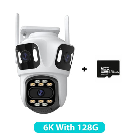 6K HD Outdoor PTZ IP Camera with Auto Tracking