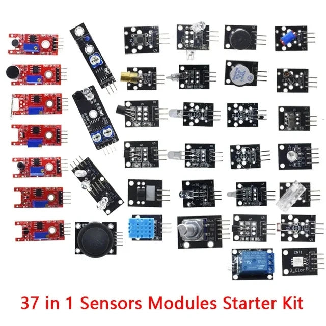 45 in 1 Sensors Modules Starter Kit &ndash; Superior Versatility for Arduino Projects 37 in 1 kit