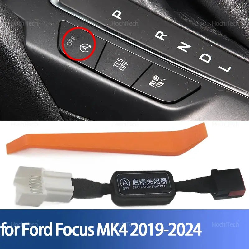 Automatic Stop Start Engine System Off Cable Plug and Play Eliminator for Ford Focus St Line MK4 2019 2020 2021 2022 2023 2024 by InterCyprus Trading Ltd