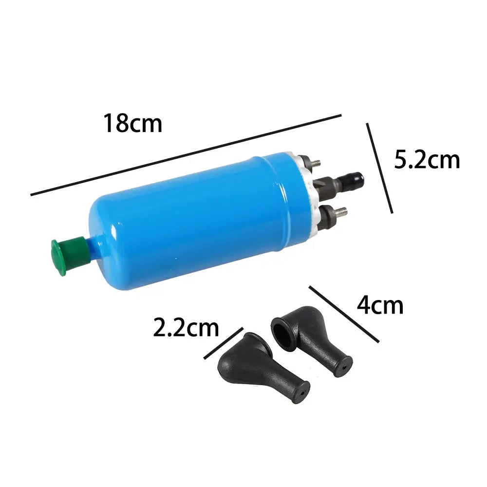 Universal Inline High Pressure Electric Fuel Pump 12V & Installation Kit For Benz Renault BMW Alfa Peugeot Opel OEM 0580464038 by InterCyprus Trading Ltd