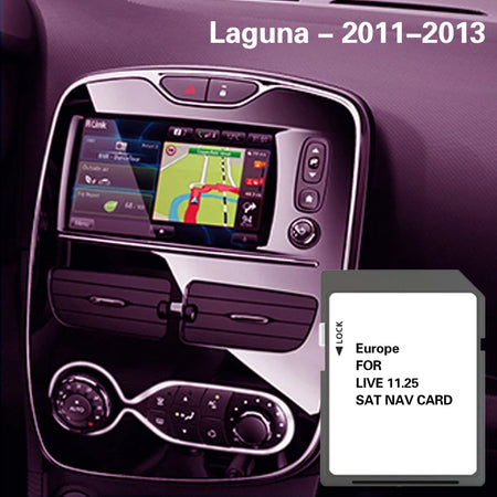 Renault Laguna Live 11.25 8GB - Europe Map SD Card Nav CHINA / for Laguna 2011 2013