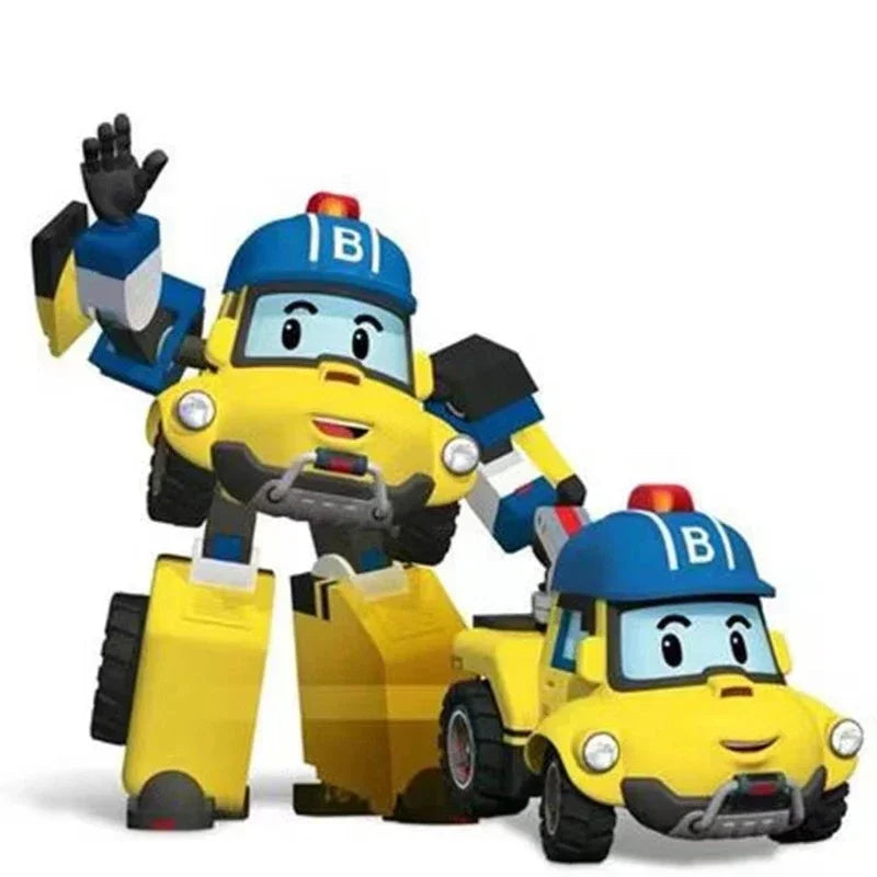 Transformable Silverlit Robocar Poli Action Figure - Kids Anime Toy Car Gift Bucky / No box