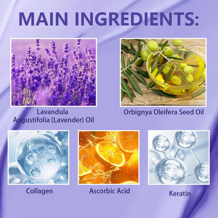 Purple Repair Hair Mask &ndash; Deep Nourishing Treatment for Frizzy Damaged Hair